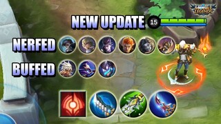 NEW UPDATE - NEXT WAVE OF MARKSMAN NERF, RED BUFF, KHUFRA - PATCH 1.4.92 MLBB