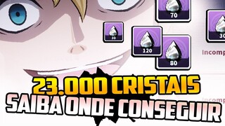 COMO FARMAR MUITO CRISTAL MESMO DEPOIS DE "ZERAR" O JOGO | Black Clover Mobile