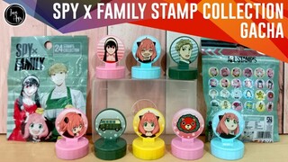 [ GACHA ] Spy x Family Stamp Collection Merchandise Loid ロイド Yor ヨル Anya アーニャ Bond ボンド Forger フォージャー