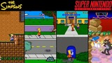 Evolution The Simpsons Games for SNES