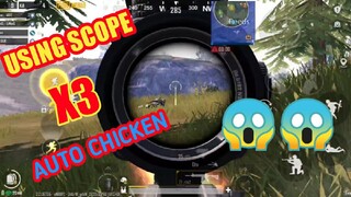 OMG!!!!😱BEST WAY to use scope x3 | PUBG MOBILE