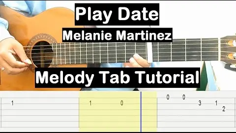 Play Date Guitar Lesson Melody Tab Tutorial Guitar Lessons for Beginners