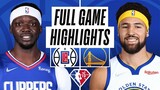 CLIPPERS at WARRIORS | FULL GAME HIGHLIGHTS | March 8, 2022 | NBA Regular Season | NBA 2K22