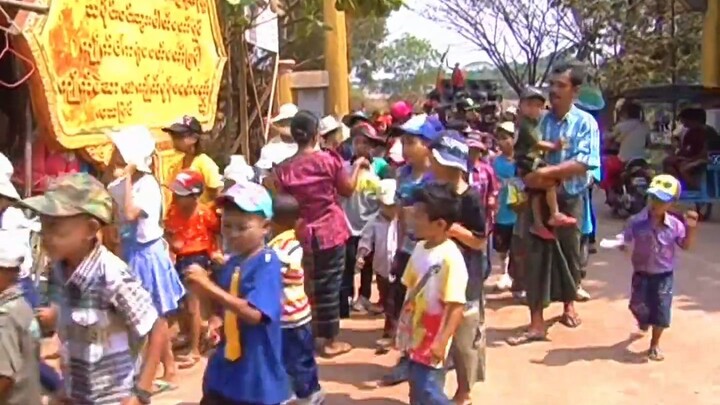 ၁၃ရရ မီးပုံပွဲ(ခ)အ်ှေဒါန် ရောသမမွှေ ဗီဒီယိုရွှေယဉ်ထော