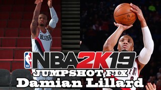 Damian Lillard -  Jumpshot Fix NBA 2k19