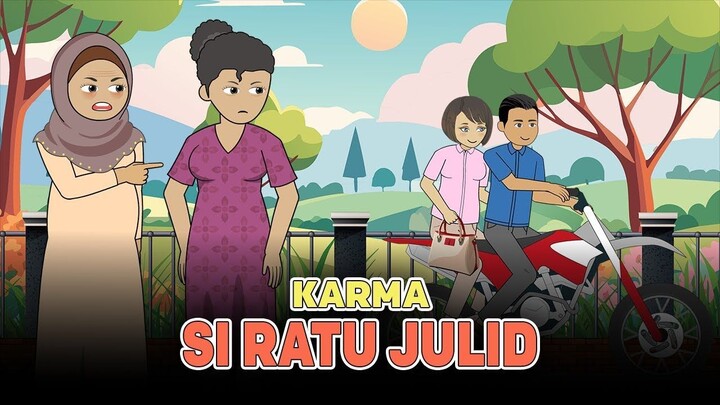 Ratu Julid Suka Fitnah  Karma Datang Saat Suami Kawin Lagi