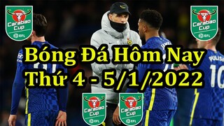 Lịch Thi Đấu Bóng Đá Hôm Nay 5/1 - Bán Kết Cúp Liên Đoàn Anh - Thông Tin Trận Đấu