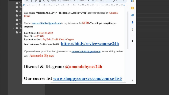 [$170] Melanie Ann Layer – The Impact Academy (Shoppycourses.com)