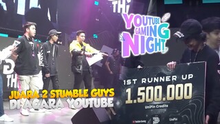 AKU MENANG TURNAMEN STUMBLE GUYS DI ACARA YOUTUBE GAMING NIGHT 2023! Ada MiawAug & Windah Basudara😱