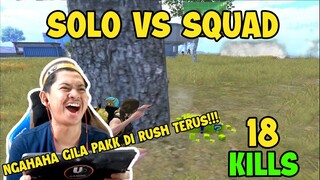 18 KILLS SOLO VS SQUAD ERANGEL, DI RUSH SAMPAI HABIS- HABISAN!!!