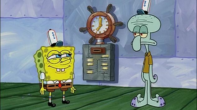 Spongebob dan pengawalnya