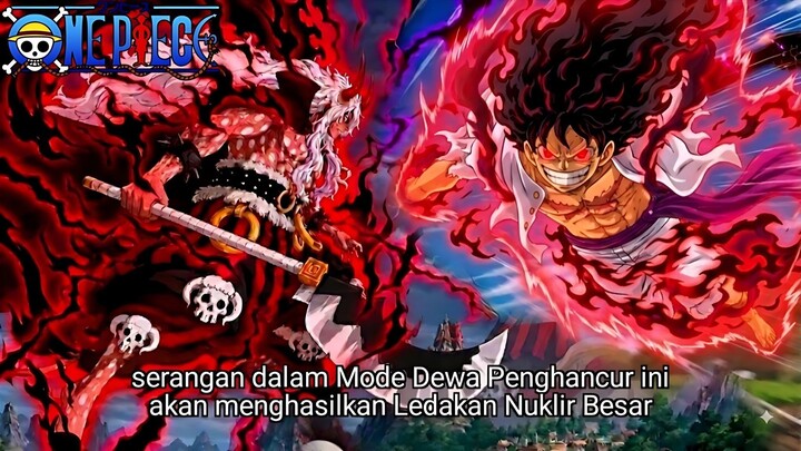 ONE PIECE TERBARU - LEDAKAN NUKLIR DEWA PENGHANCUR LUFFY MEMBUAT IMU TERPOJOK! TEKNIK PILAR API NIKA