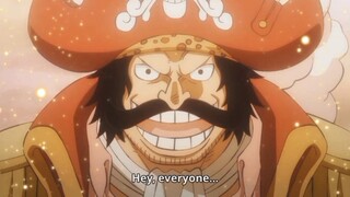 Oden's memories with Roger pirates