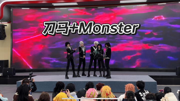 A top-tier boy group delivers an electrifying cover performance of “Dao Ma” and “Monster,” lighting 