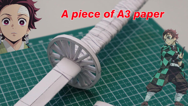[DIY]วิธีทำนิชิรินโตะด้วยกระดาษ A3 โดย นักล่าปีศาจ