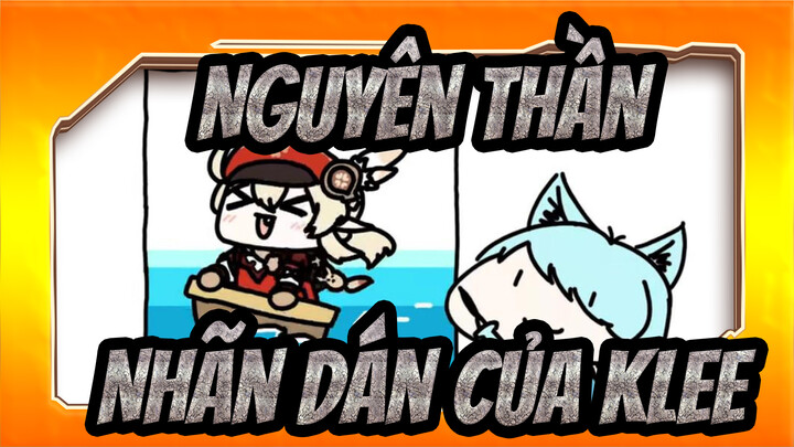 [Nguyên thần][Nhãn dán trang trí bằng tay bởi họa sĩ Hàn]Klee(Ver. Speed X8)[21.06.09]