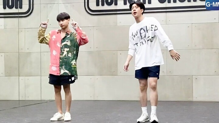 【OffGun】Latihan tari "TOO CUTE TO HANDLE"