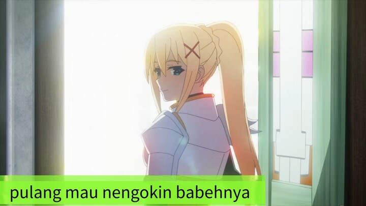 #KompetisiKreasiUnggahan5, cewek blonde pamit pulang dulu mau nengokin babeh