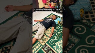 Liat orang tua tidur dikira mat1