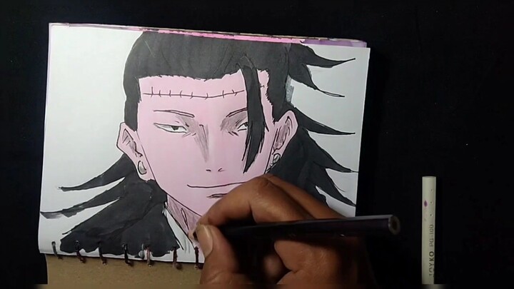 how to drawing geto suguru💥💥💥