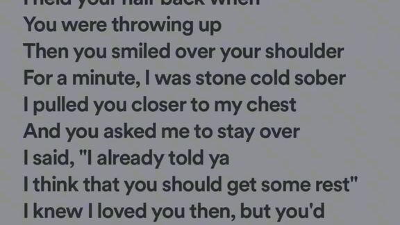 say you won't let go(lyrics)