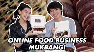 BAKED SUSHI, YEMA CAKE, KOREAN CHICKEN, RED VELVET CRINKLES MUKBANG! (SUPPORT SMALL BUSINESSES)