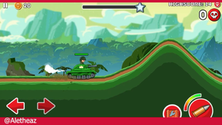 Chơi Game bắn xe tăng quái vật monster tank shooting game танковая #gametot