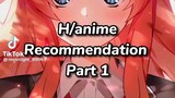 H Anime recommendation pt1