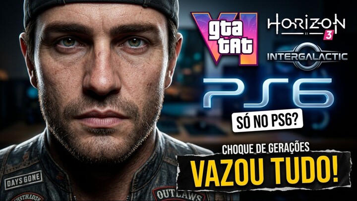 2 Presentes GRÁTIS no PS5! DAYS GONE 2 e Horizon 3 Confirmados? Black Myth 2 e GTA 6 no PC é REAL!