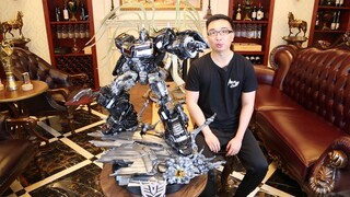 [Ulasan Unboxing Azure Sea Studio Transformers Dark Optimus Prime] Dark Optimus Prime dari Bihai Soc