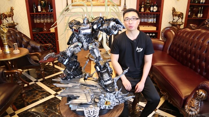 [Azure Sea Studio Transformers Dark Optimus Prime Unboxing Review] Azure Sea Studio Dark Optimus Pri