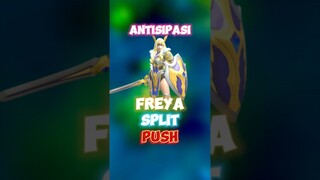 Antisipasi Freya split push 😩 ✍️ #contentcreatormlbb #wiamungtzy #freya