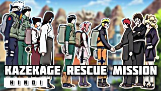 Naruto Shippuden Explained in Hindi || Kazekage Rescue Mission Recap in Hindi || Sora Senju