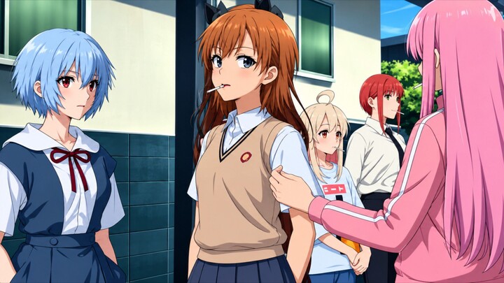 Fix GoKIL Banget..‼️Editan Gilaa Ketika Puluhan Anime Di jadikan 1😂🤣