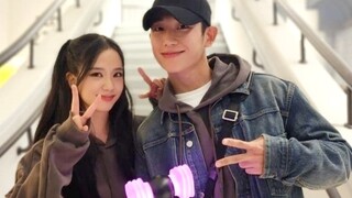 金智秀丁海寅合影！雪滴花剧组团建BLACKPINK演唱会Day2！