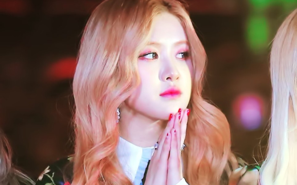 Shocking! How good the lead singer of BLACKPINK, Rose's rapping is... -  Bilibili