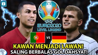 RONALDO VS KROOS! KAWAN MENJADI LAWAN! SALING BERBALAS GOL DAHSYAT DI UEFA EURO 2020-2021! (2)