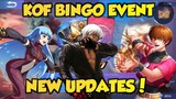 KOF BINGO EVENT NEW UPDATES! | ALL DETAILS | Mobile Legends: Bang Bang!