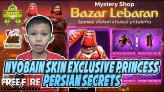 SKIN EXCLUSIVE PRINCESS PERSIAN SECRETS RATU DARI RAJA ARABIAN DANCE! AUTO BOYAH - GARENA FREE FIRE