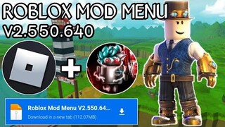 Roblox Mod Menu | v2.550.640 |✓Free Robux?, God Mode, Antiban (MEGA MOD) 100% Working And Safe!!!