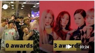 تصدرت BTS التصويت في جوائز اختيار الناس، لكنها لم تفز بأي جائزة، بينما حصلت BLACKPINK على ثلاث جوائز