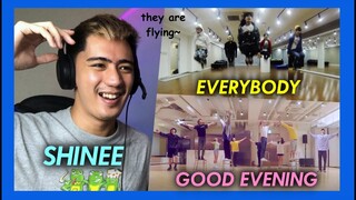 [FRIDAY w/ SHINee] EVERYBODY & GOOD EVENING DANCE PRACTICE REACTION