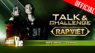 Talk & Challenge #3: TLinh - RPT MCK phát "cẩu lương" ngợp trời sau màn đọ mic cực căng | RAP VIỆT