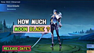 NEW BENEDETTA MOON BLADE SKIN DRAW MLBB || BENEDETTA NEW SPECIAL SKIN DRAW 2022 || MOBILE LEGENDS