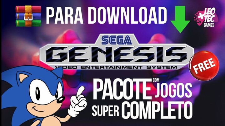 ️UAU!! SEGA GENESIS pacote recheadocom +DE 900 JOGOS para seu EMUELEC   BATOCERA