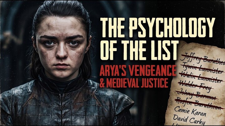 The Psychology of The List Analyzing Arya Stark’s Vengeance Through Medieval Concepts of Retributive