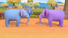 Ek Mota Hathi Khelne Gaya, एक मोटा हाथी, Hindi Cartoon Song and Baby Videos