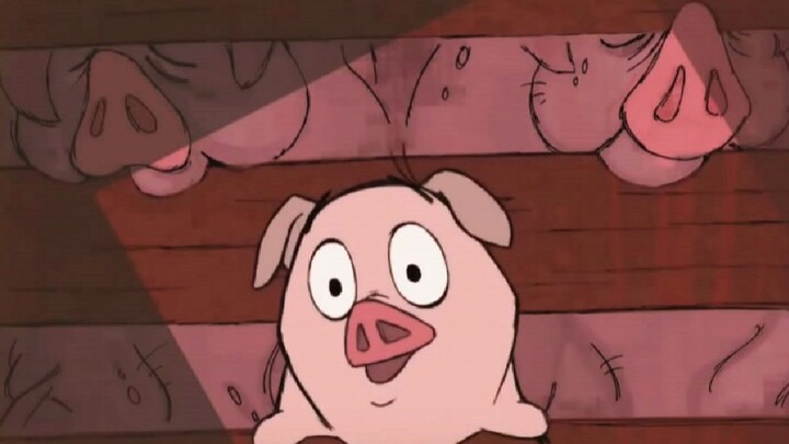 A fat pig wants to be a pet. You will never guess the cruel ending! A dark satirical short film that