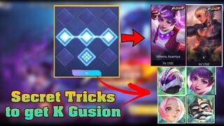 Tricks to get KOF Gusion Skin and Athena Asamiya Guinevere - MLBB