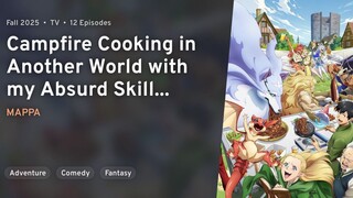 Campfire.Cooking.in.Another.World.with.My.Absurd.Skill.S02E01 Without Sub
